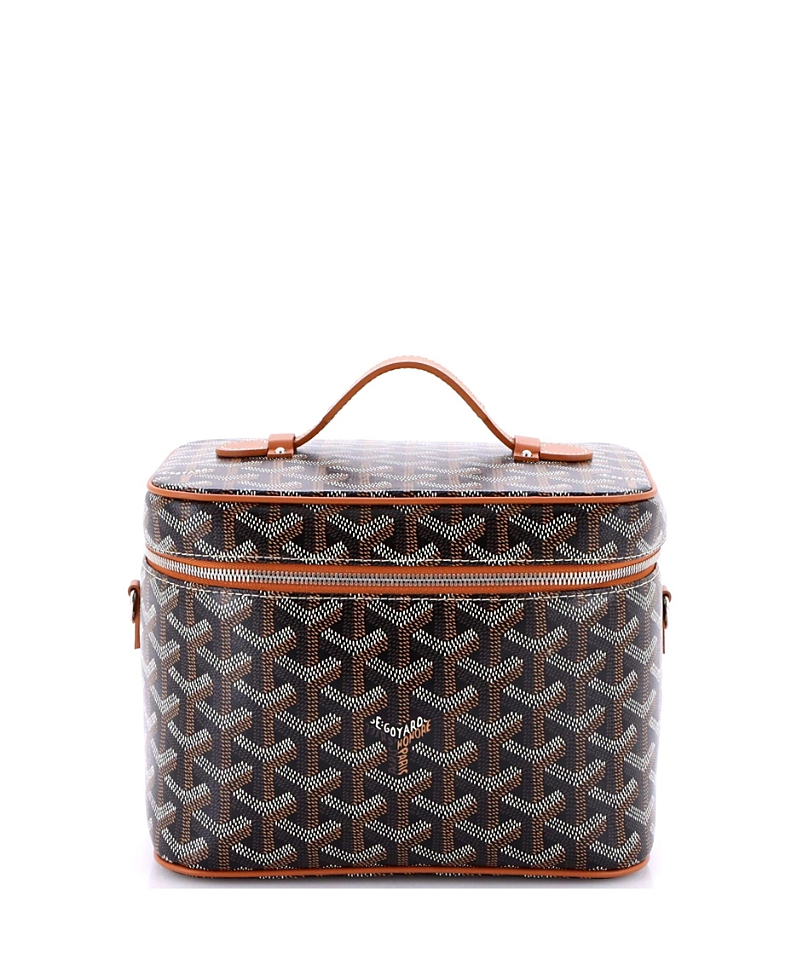 Pre-owned Pre-owned Goyard Goyard Muse Vanity Case Coated Canvas In Multi