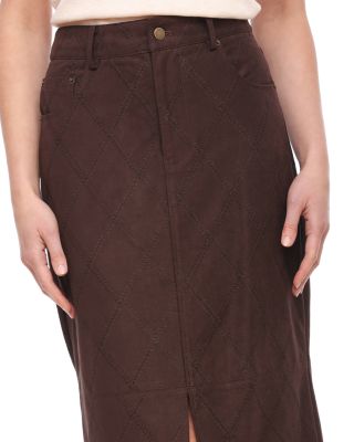 Front Slit Maxi Skirt