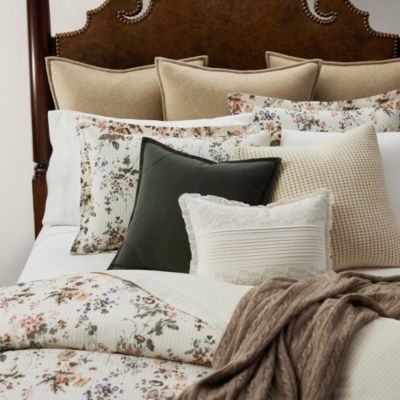 Thompson Cotton Percale Duvet Cover, Full/Queen