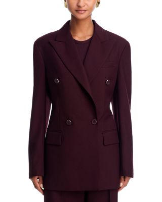 Double Breasted Belted Blazer