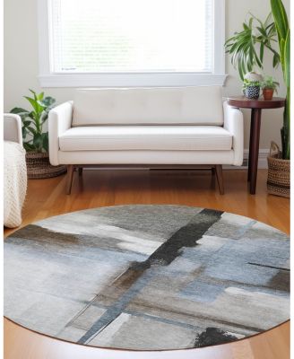 Dalyn Ravenna Washable RN9 Round Area Rug, 8' x 8'