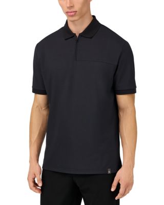Cool Jade Half Zip Polo Shirt