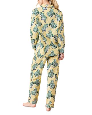 Printed Long Pajama Set