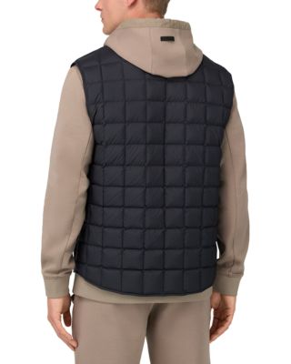 Gilet In Technical Fabric With Goose Down
