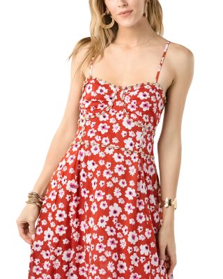 Rio Shell Trim Maxi Dress