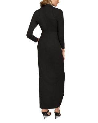 Faux Wrap Maxi Dress