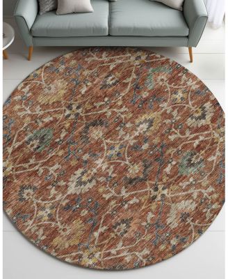 Dalyn Rug Company Silk Road SR4 Round Area Rug, 8'0"x8'0"
