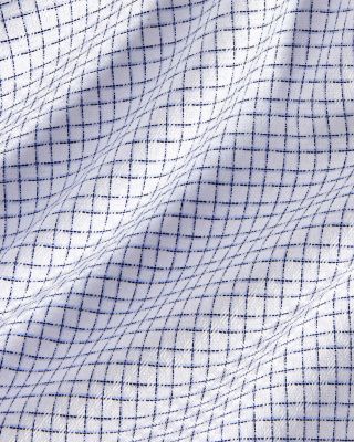 Trim Fit Printed Dobby Dress Shirt