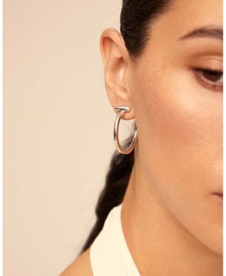  Polished Round Earrings