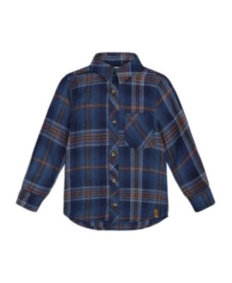 Boys' Long Sleeve Flannel Shirt - Little Kid
