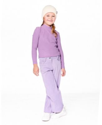 Girls' Wide Leg Corduroy Pants - Little Kid