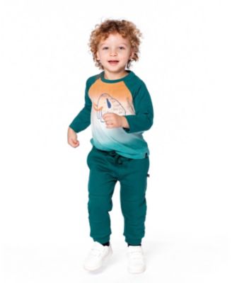 Boys' Fleece Sweatpants with Articulated Knees - Baby