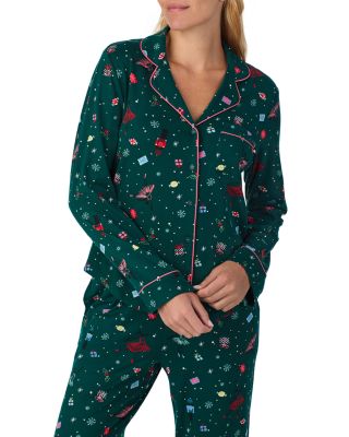 Printed Long Pajama Set