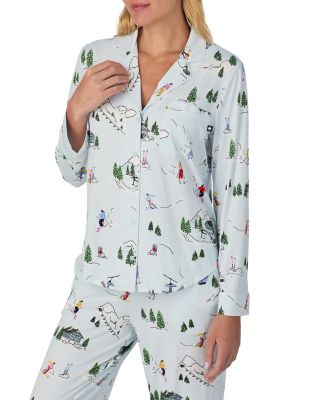 Printed Long Pajama Set