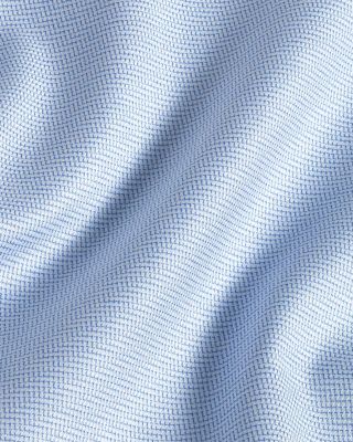 Slim Fit Stretch Twill Solid Dress Shirt 	