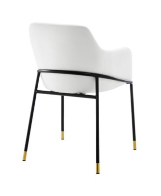 Jovi Performance Velvet Dining Armchair, Set of 2