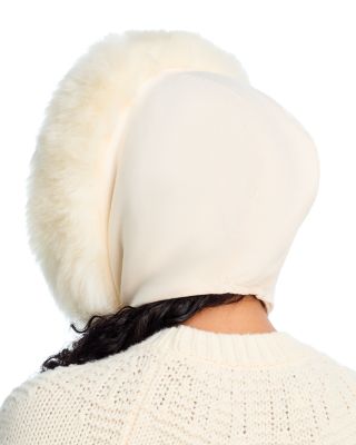 Wool & Faux Fur Hood