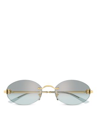 Oval Sunglasses, 55mm