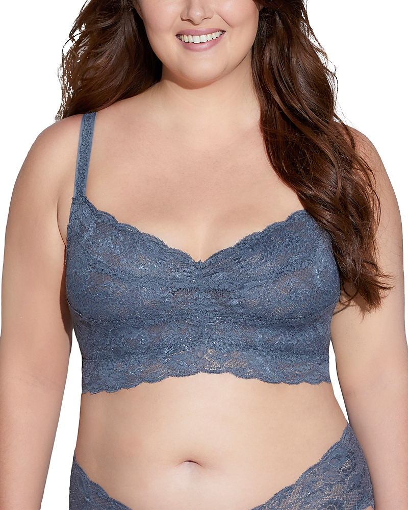 Cosabella Plus Never Say Never Sweetie Soft Bra In Gray