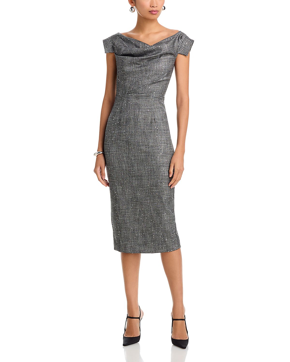 Black Halo Jacqueline Midi Dress