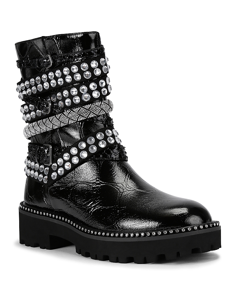 Kurt Geiger London Women’s Strappy Studded Boots