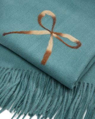 Punch Needle Bow Scarf - Exclusive