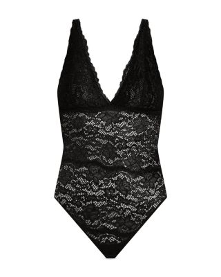Pret-a-Porter Lace Teddy Bodysuit