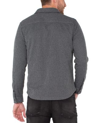 Knit Button Down Shirt 