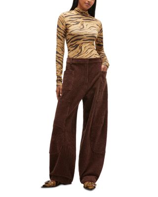 Seersucker Corduroy Pants