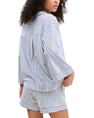 Olivia Striped Short Pajama Set