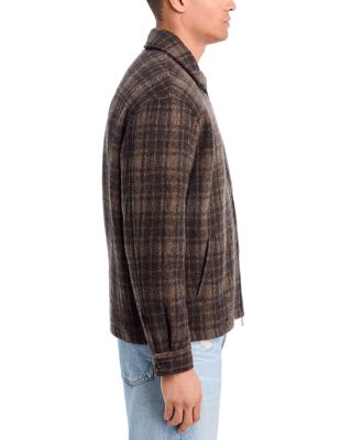 Tweed Wool Trucker Jacket