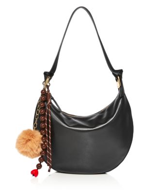 Beaded Heart Bag Charm