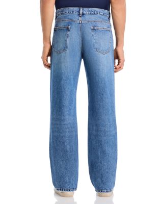 Relaxed Fit Straight Leg Jeans in Collegiate