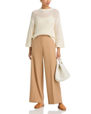 Wool Blend Crewneck Sweater