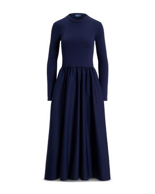 Cotton Long Sleeve Dress