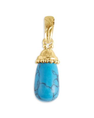 Milos Small Turquoise Charm