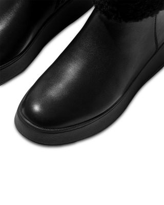 Women's F-MODE Shearling Collar Boots