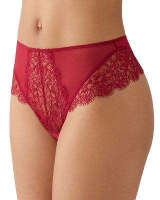 It's On Mesh Lace Thong