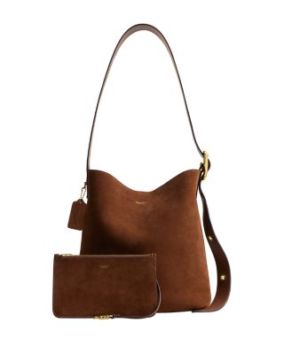 Bleecker Suede Bucket Bag