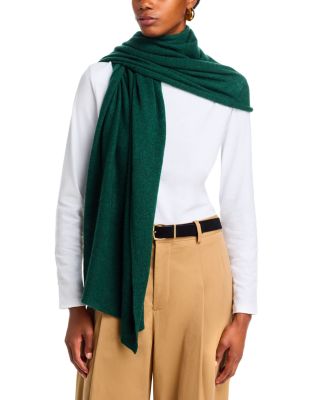 100% Cashmere Oversized Knit Scarf - Exclusive