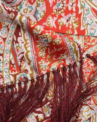 Paisley Tubular Silk Scarf
