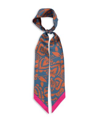 Park Paisley Silk Ribbon Scarf