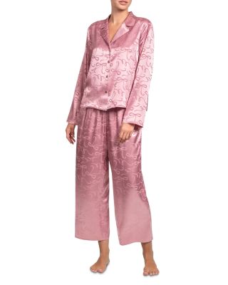 Jacquard Long Sleeve Pajama Set