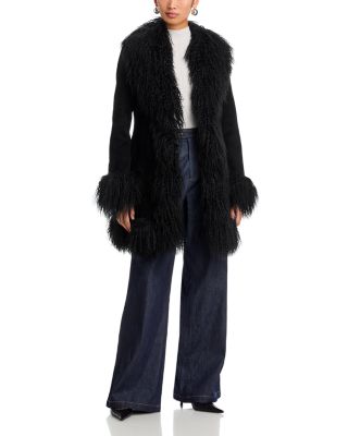 Dorothy Shearling Midi Coat