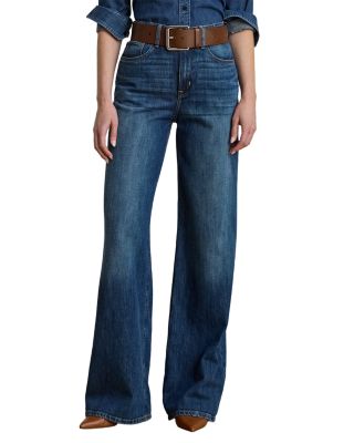 High Rise Wide Leg Jean