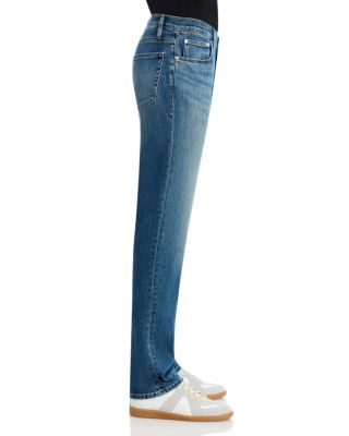 L'Homme Modern Straight Fit Jeans in Textbook