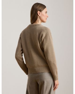 Intarsia Knit Dog Sweater