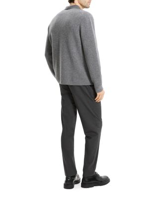 Cameron Corded Cashmere Button Sweater
