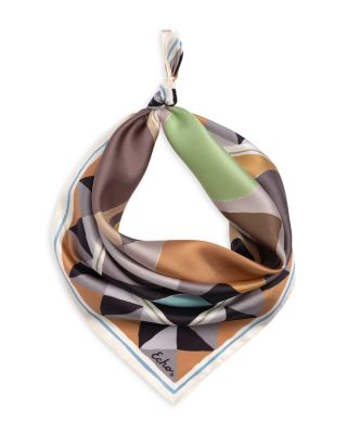 Painted Dots Silk Bandana 