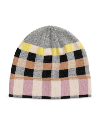 Merino Wool Geo Jacquard Beanie